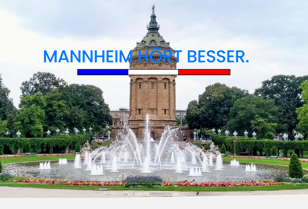 Initiative "Mannheim-hoert-besser!" - Wir nehmen daran teil. 1